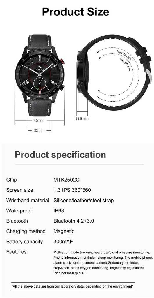 SANLEPUS inteligentny zegarek Smartwatch