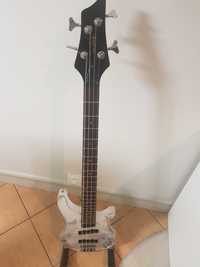 Gitara basowa akrylowa