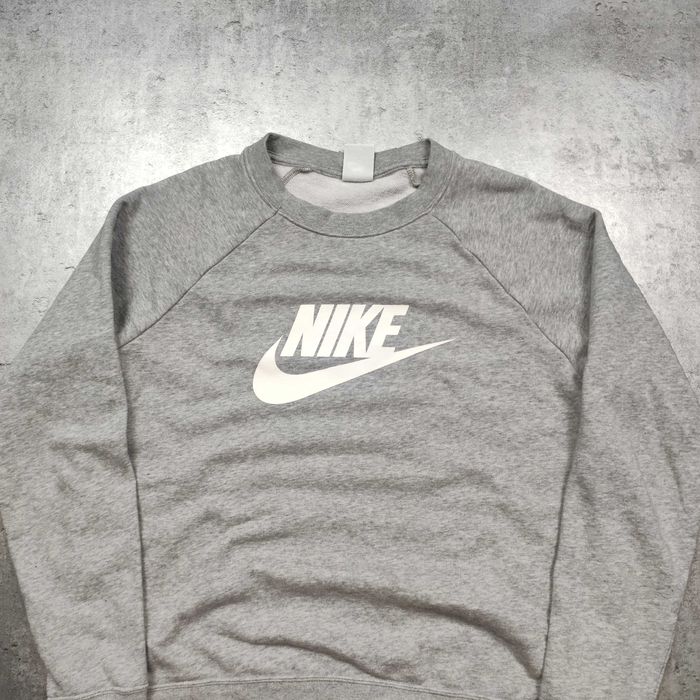 DAMSKA Bluza Nike Air MAX Nadruk Duże Logo bez Kaptura Codzienna Sport