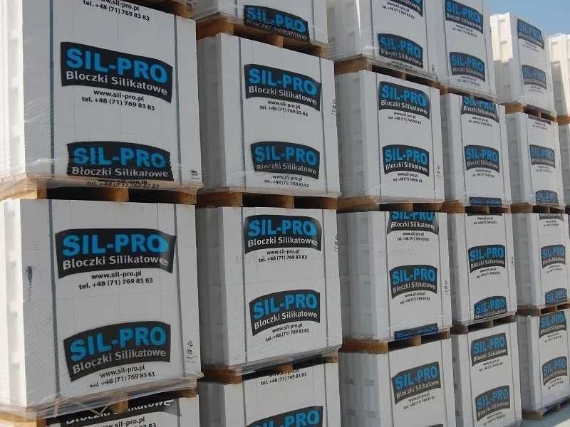 Bloczek Silikatowy SIL-PRO U24L kl.15 Silka cegła 24,8x24x22 U18L U12L