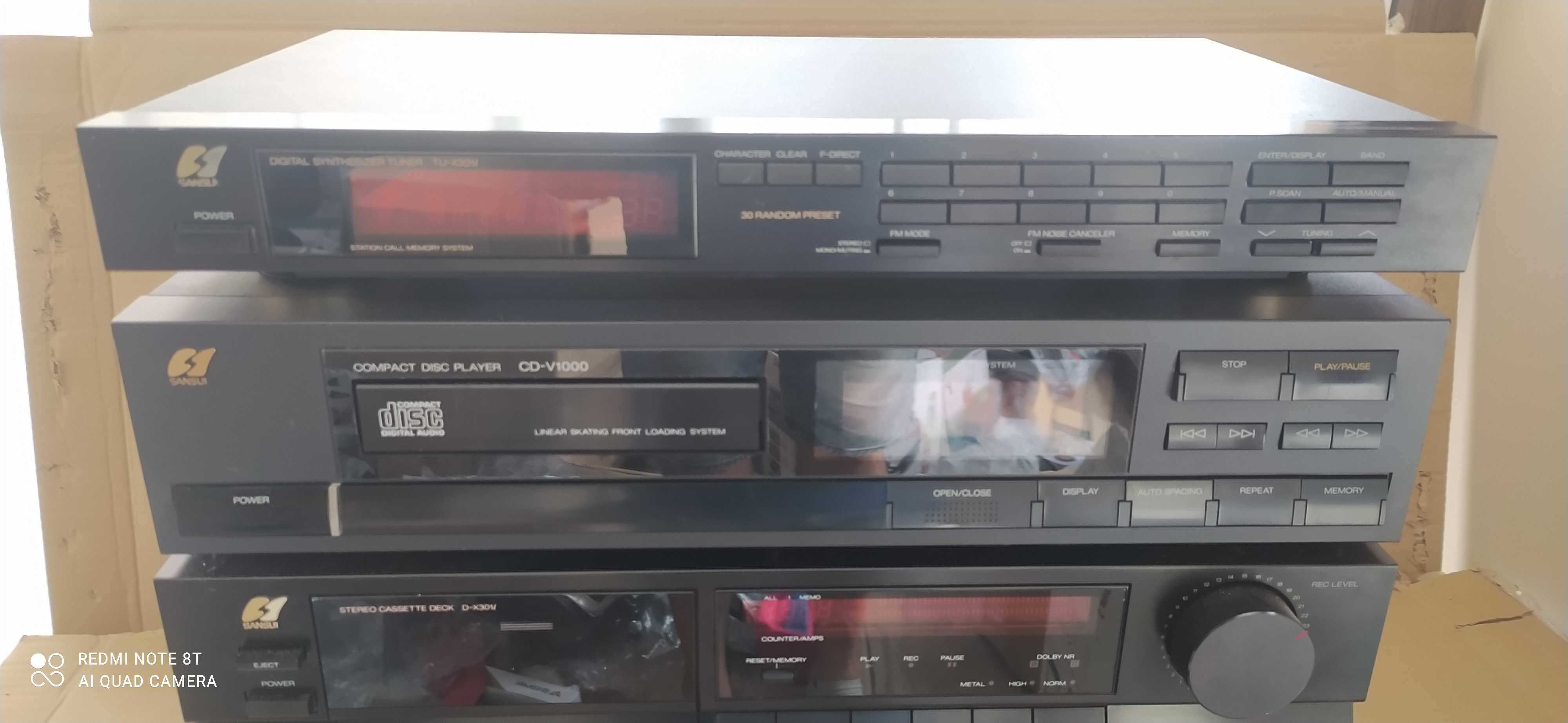 Sansui wieża segmentowa zestaw x4