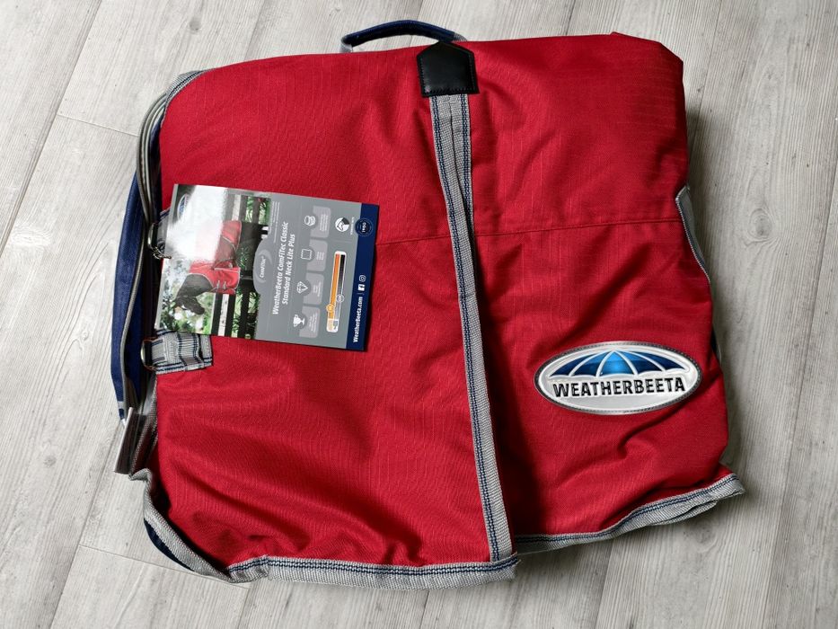 Derka padokowa Weatherbeeta comfitec 140cm czerwona 1200D