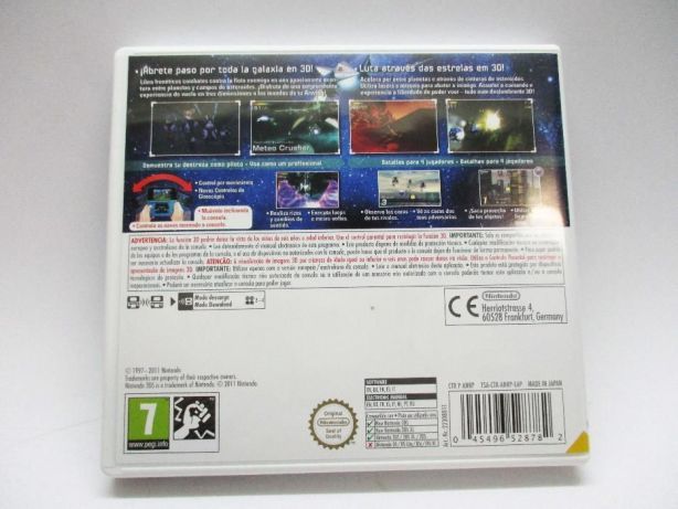 Jogo Nintendo 3DS STARFOX64 3D