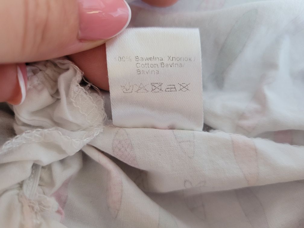 Bawełniana czapeczka dla dzieci na lato r.50 cienka