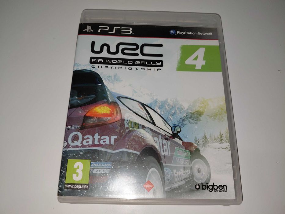 ps3 WRC 4 WORLD RALLY CHAMPIONSHIP kultowe wyścigi komplet 3xA premium
