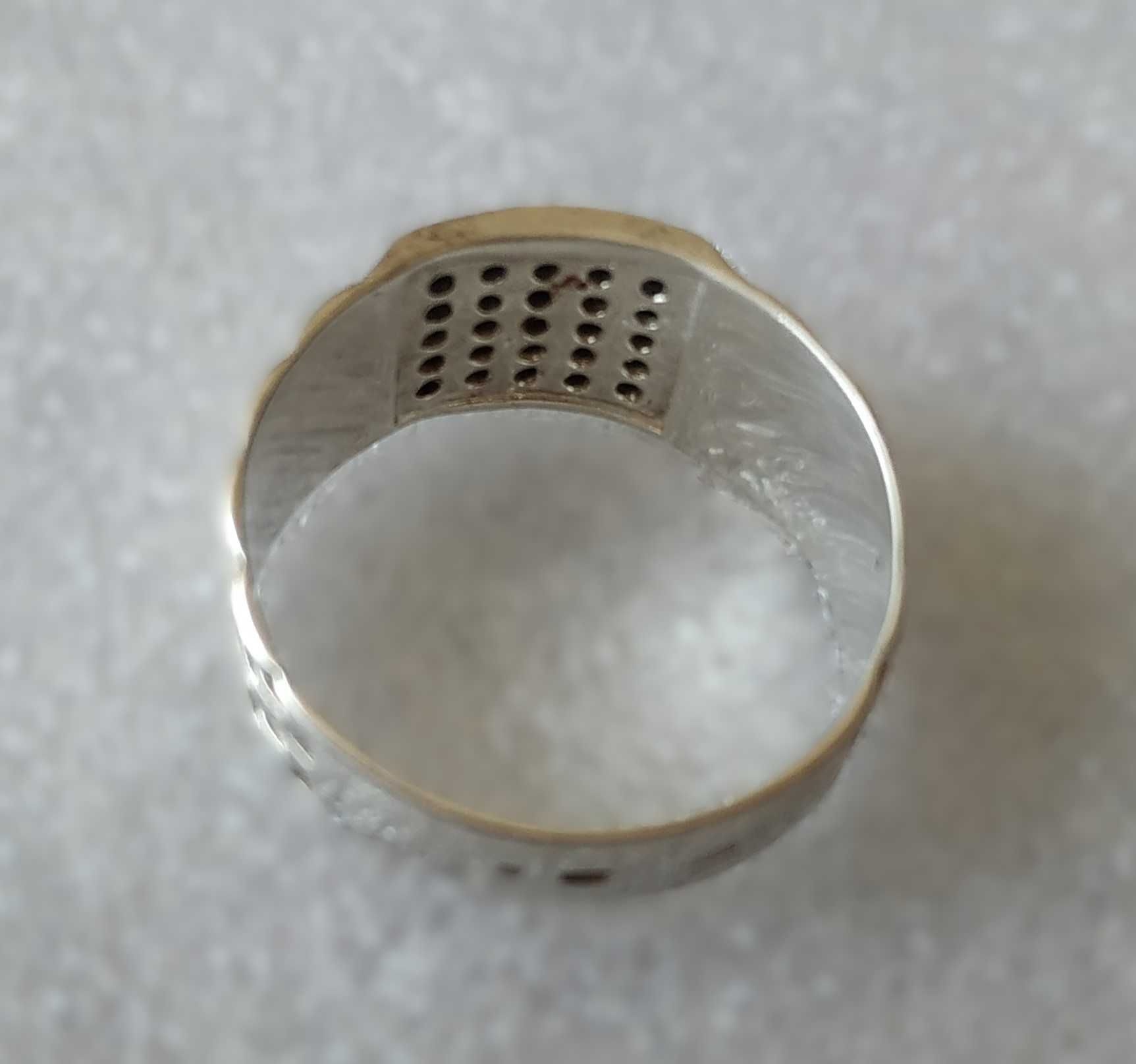 Кольцо мужское Diamant, серебро 925 пробы, р. 21