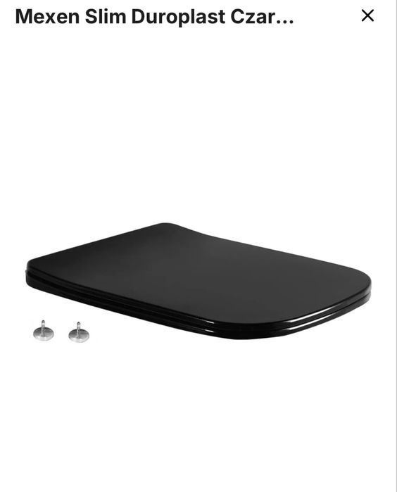 Deska Mexen Duroplast slim czarna