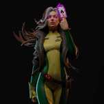 Figurka Rogue, X-Men, Marvel, Żywica, Ręcznie Malowana