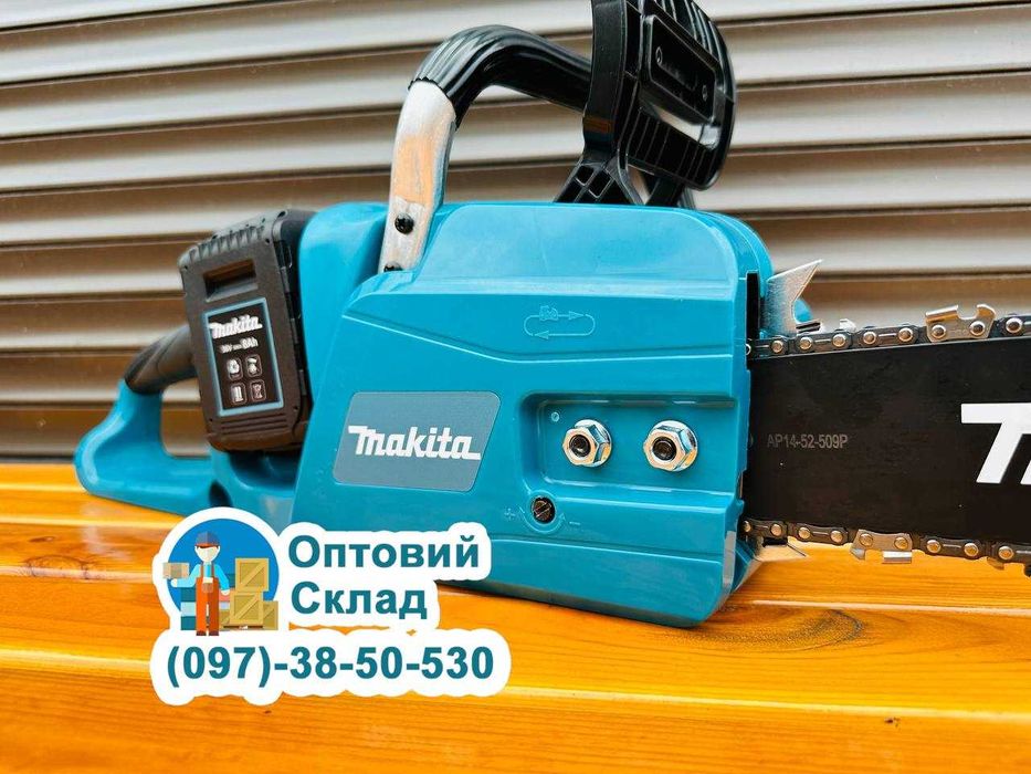 Пила Акумуляторна Makita DUC355 PRO (36V/8A.XGT) Зарядка на 2 АКБ 35см