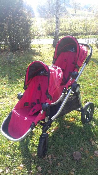 Wózek Baby Jogger City Select 3w1- cały komplet dla bliźniąt