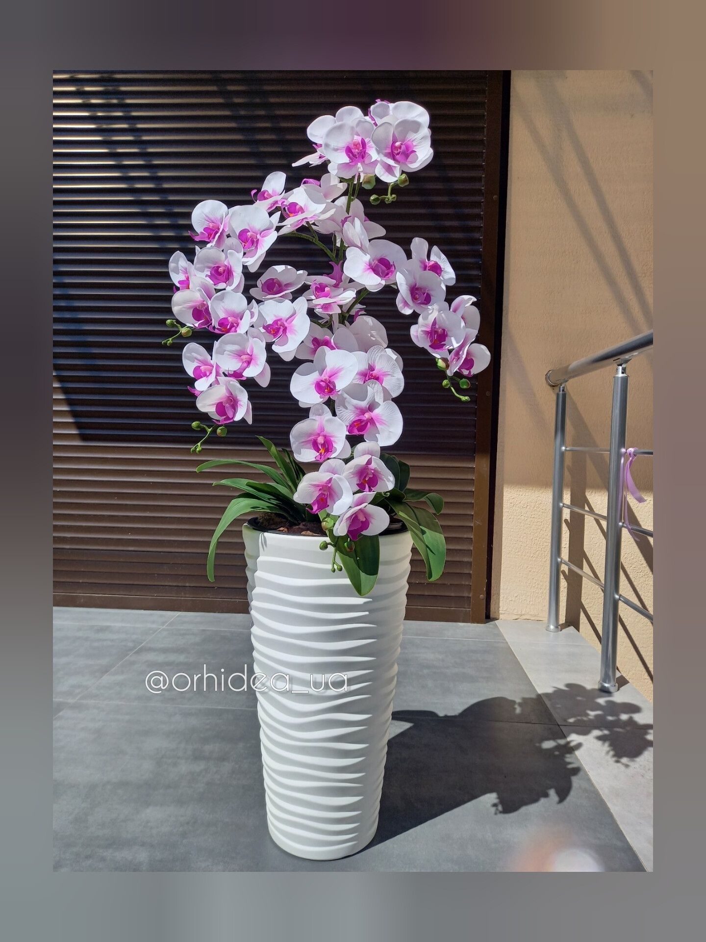 Орхідея штучна з латексу / латексная орхидея / латексні орхідеї /декор