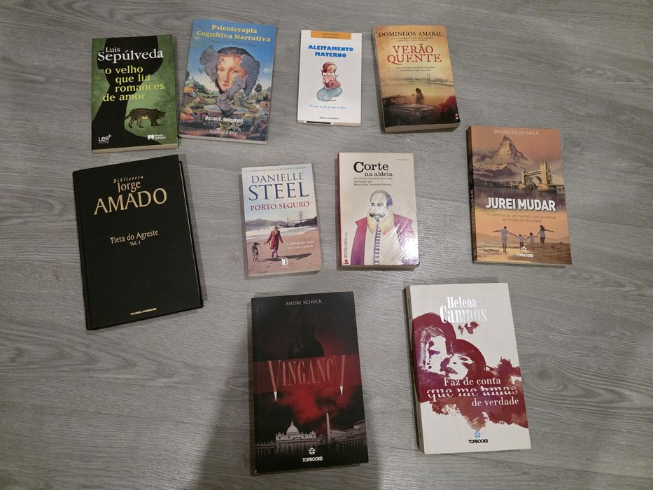 Livros - cada 7€ mas aceito ofertas