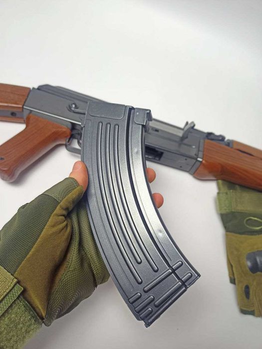 Дитячий Металевий Автомат Калашникова АК-47 реалістичний іграшка калаш