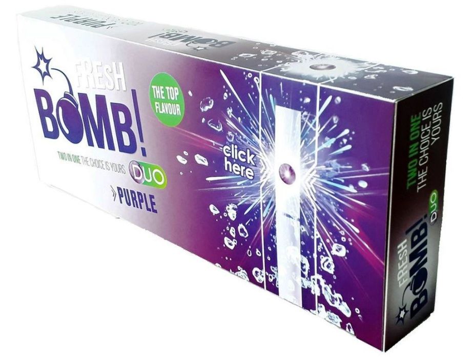 Fresh Bomb Tubes With Berrymint Capsule - 5 Boxes (500 tubes)