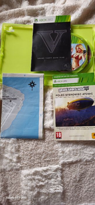 Gta 5 Xbox 360 pl+mapa