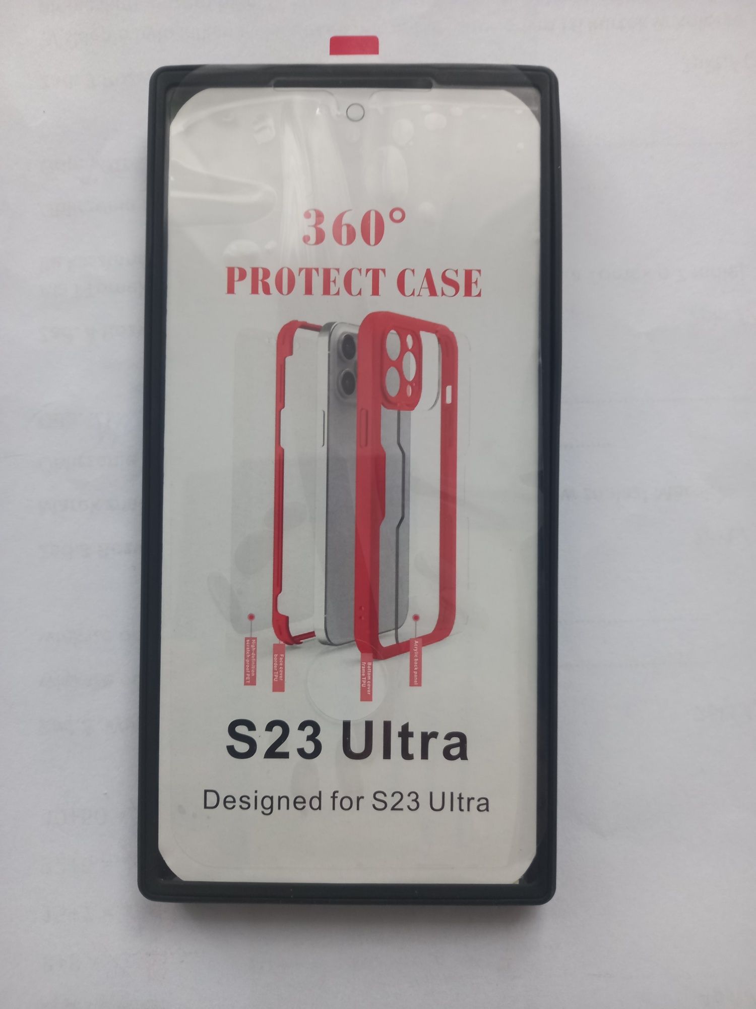 Samsung Galaxy S23 Ultra protect case 360°.