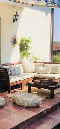 Sofa ogrodowa Applaro, zestaw ze stolikiem