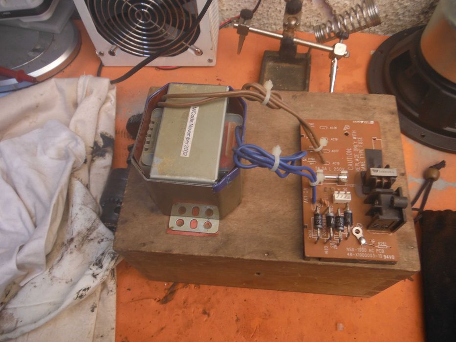 Ttranformador de aparelhagem de som sony