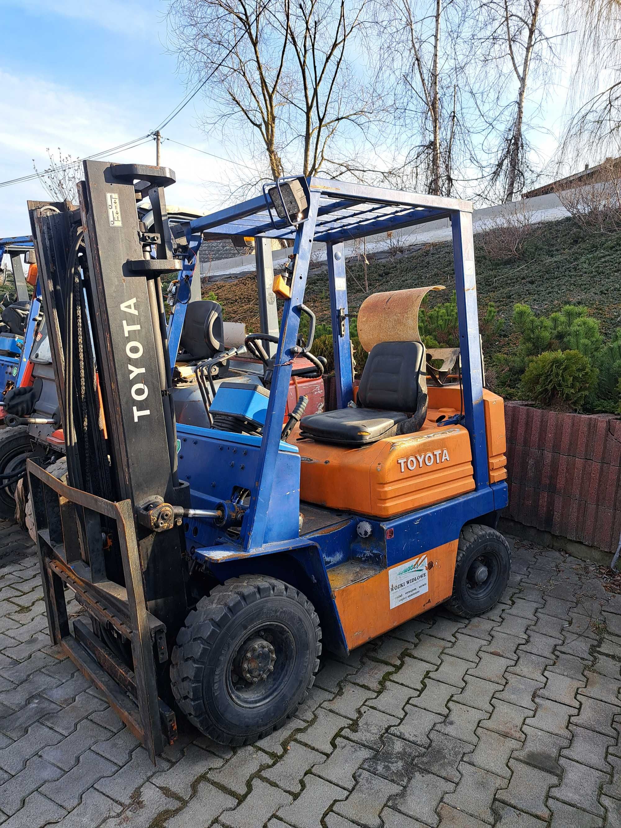 Wózek widłowy Toyota 5FGL18, B/G, 1,75t, 1994r, Duplex 3m, przesuw b.
