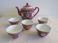 Serviço de chã chinês em porcelana