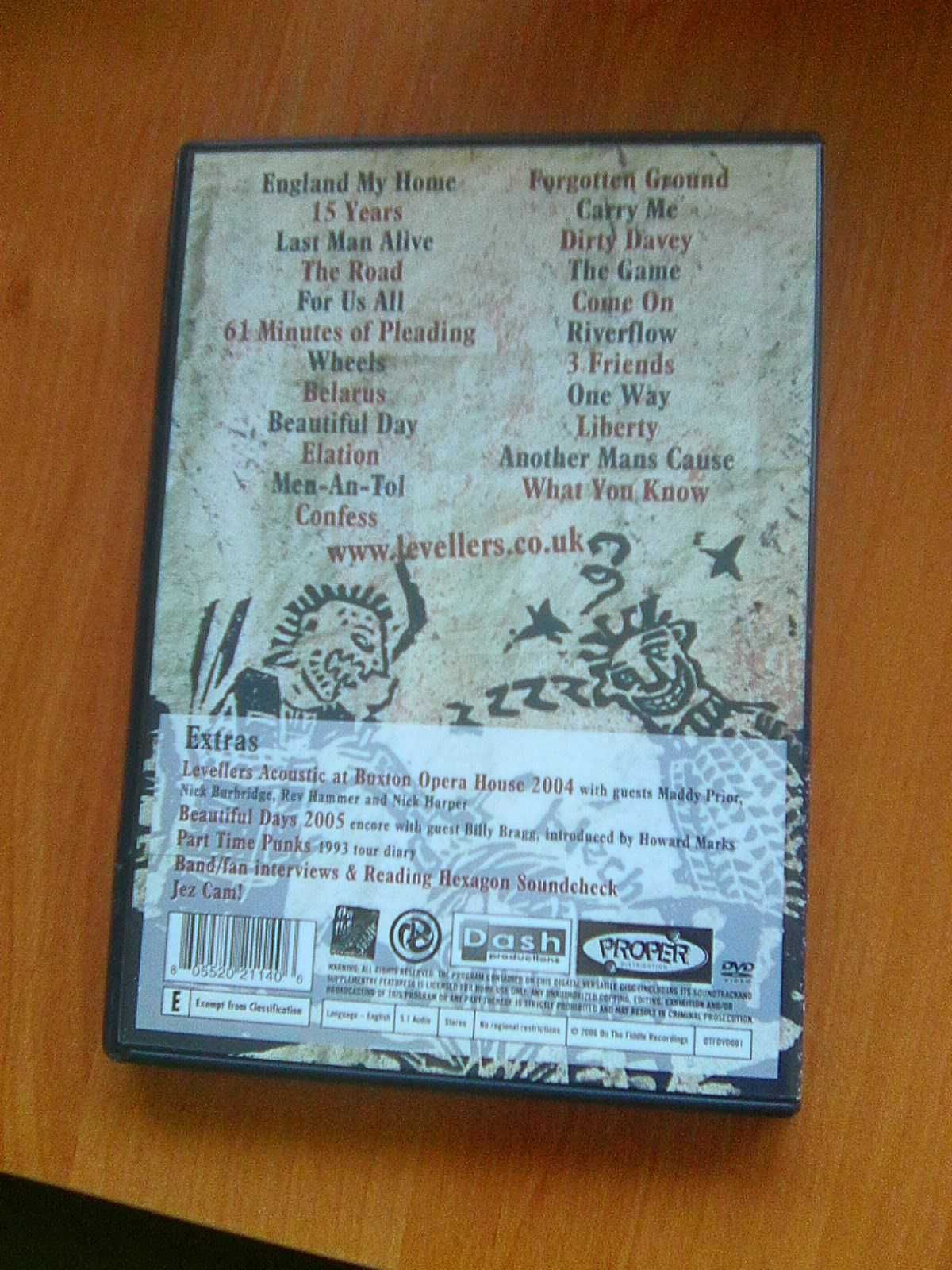 Levellers Chaos Theory Live DVD
