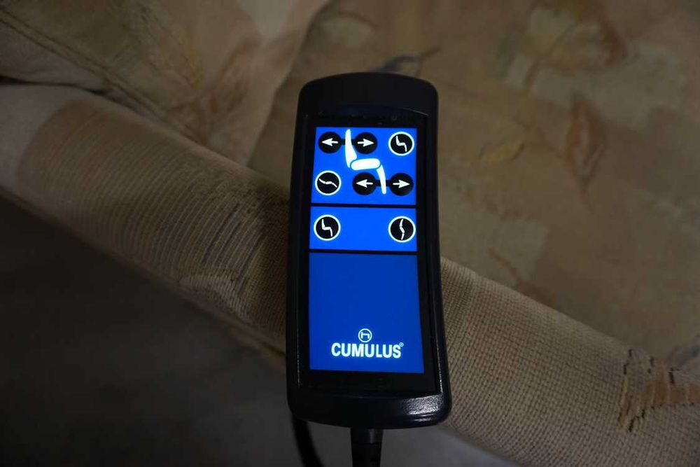 Fotel Geriatryczny Senior Materiał funkcja pomocy wstawania HIMOLLA