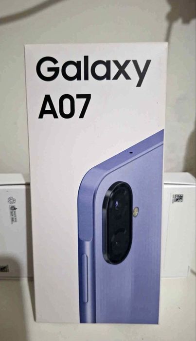 Samsung a07  4gb ram 64gb novo selado