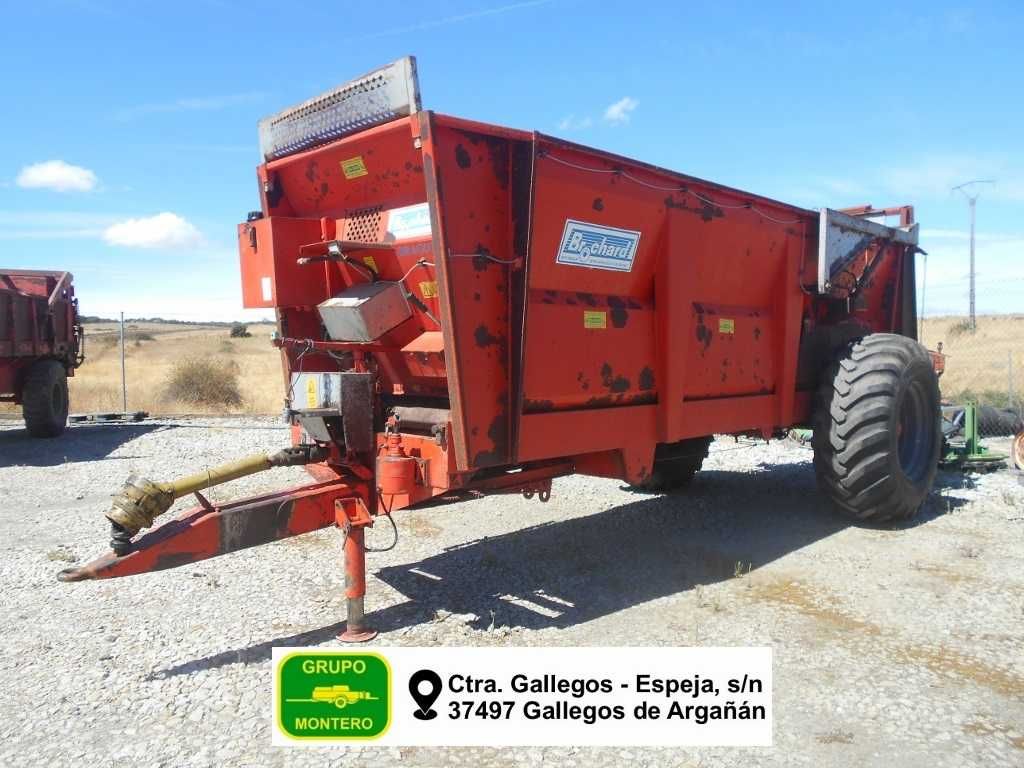 Espalhador de estrume Brochard de 15,5T
