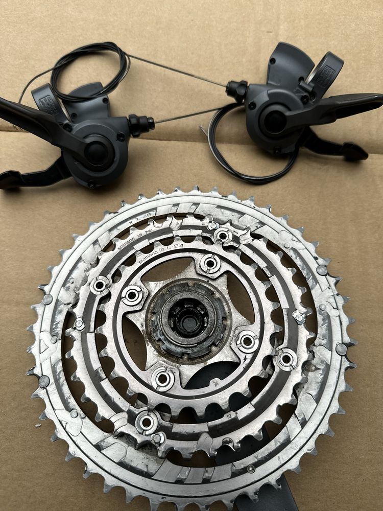Grupa / napęd Shimano XTR 950 / 952 / 953 super stan