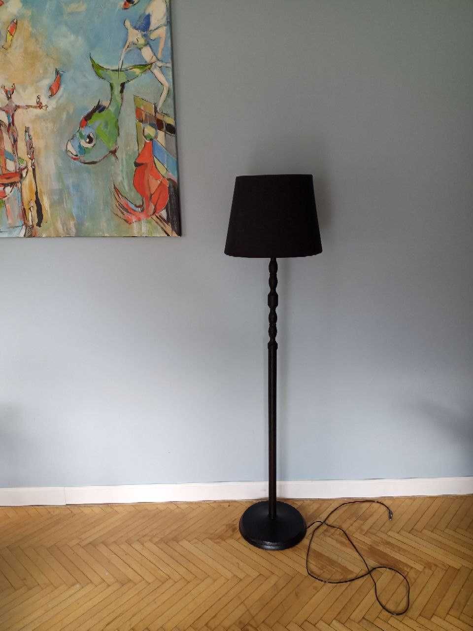 Lampa podłogowa Ikea KINNAHULT czarna