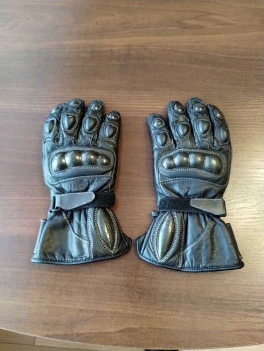 Rękawice Motocyklowe Skórzane -Rozm: 8