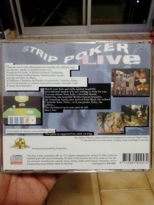 Strip Poker Live - Philips CD-I