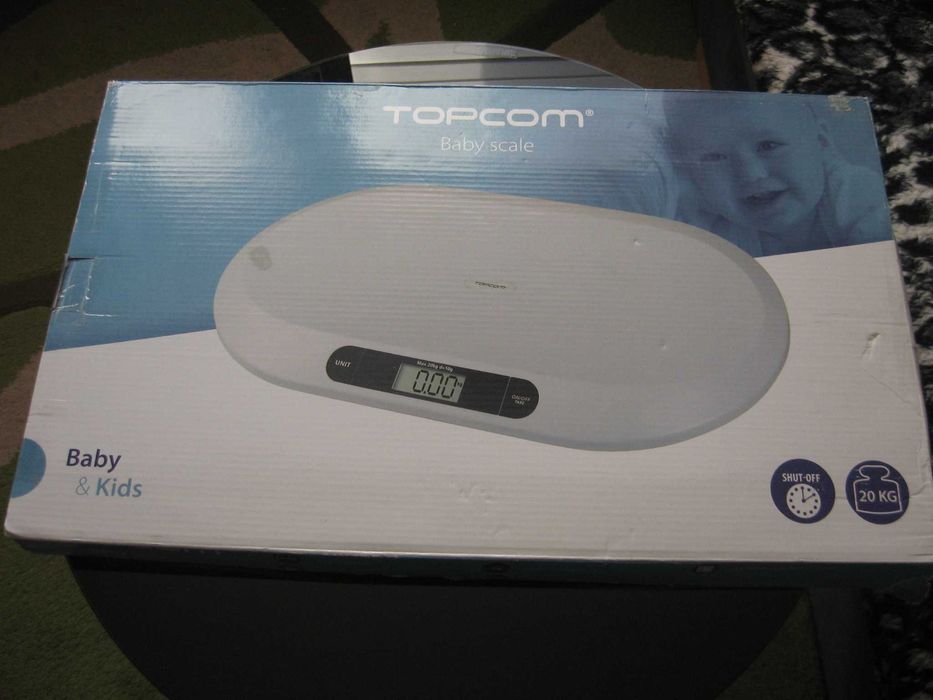 Waga elektroniczna dla małego dziecka Topcom Baby Scale