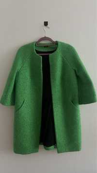 Zielony płaszcz Furelle