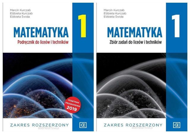 ^NOWE^ Matematyka 1 Zakres Rozszerzony PAZDRO Podręcznik + Zbiór zadań