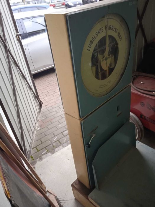 Waga przemysłowa zegarowa