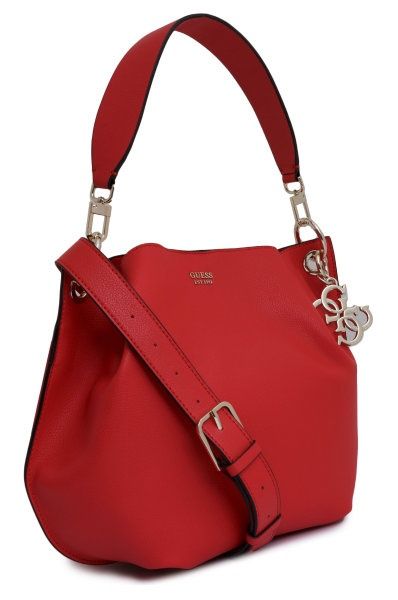 Nowa oryginalna torebka Guess czerwona Digital Hobo duza