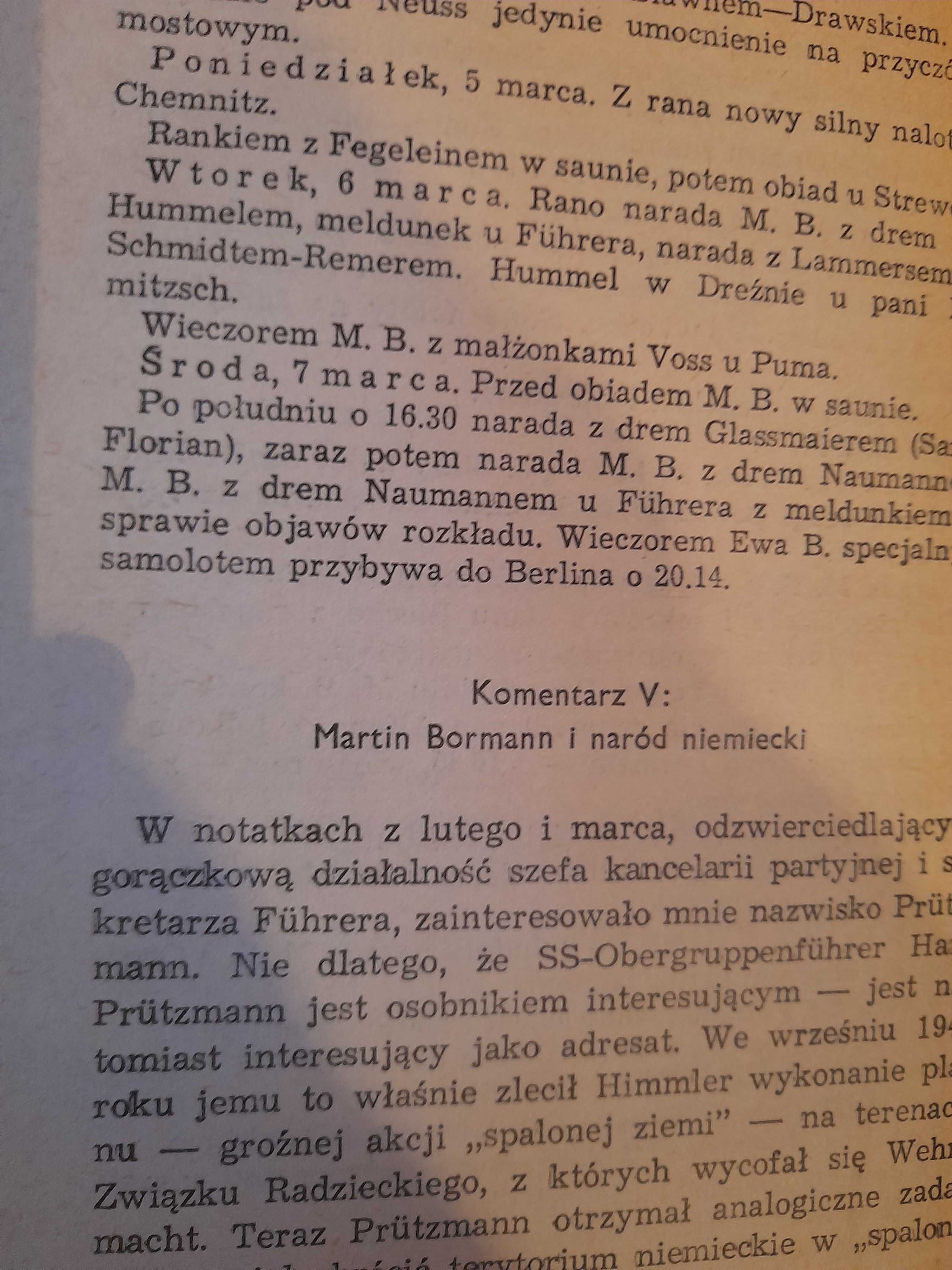 Ostatnie notatki Martina Bormanna