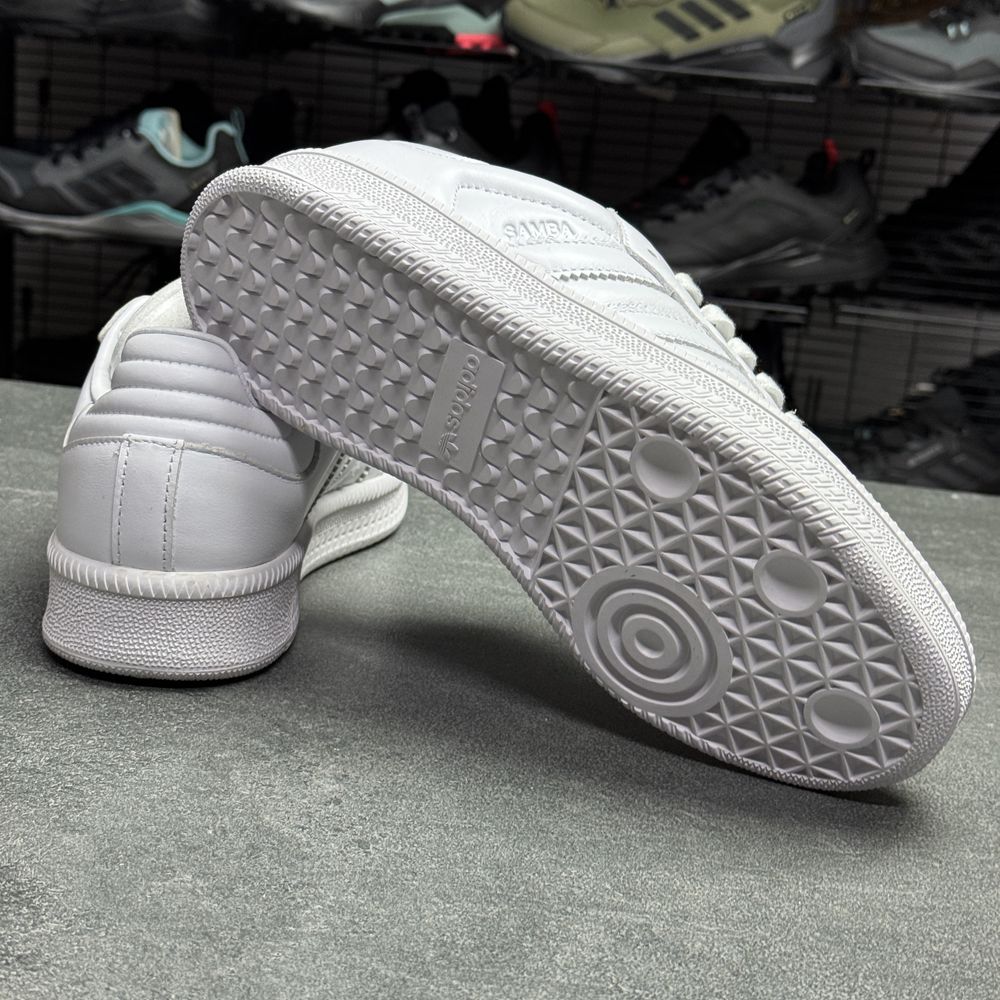 Білі шкіряні кросівки Adidas Samba JI3194 ОРИГІНАЛ 100% 40 р