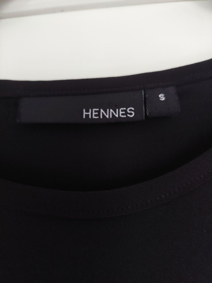 Bluzka czarna H& M   Hennes rozm. S