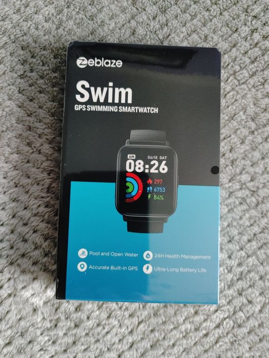 Nowość smartwatch do pływania i nietylko