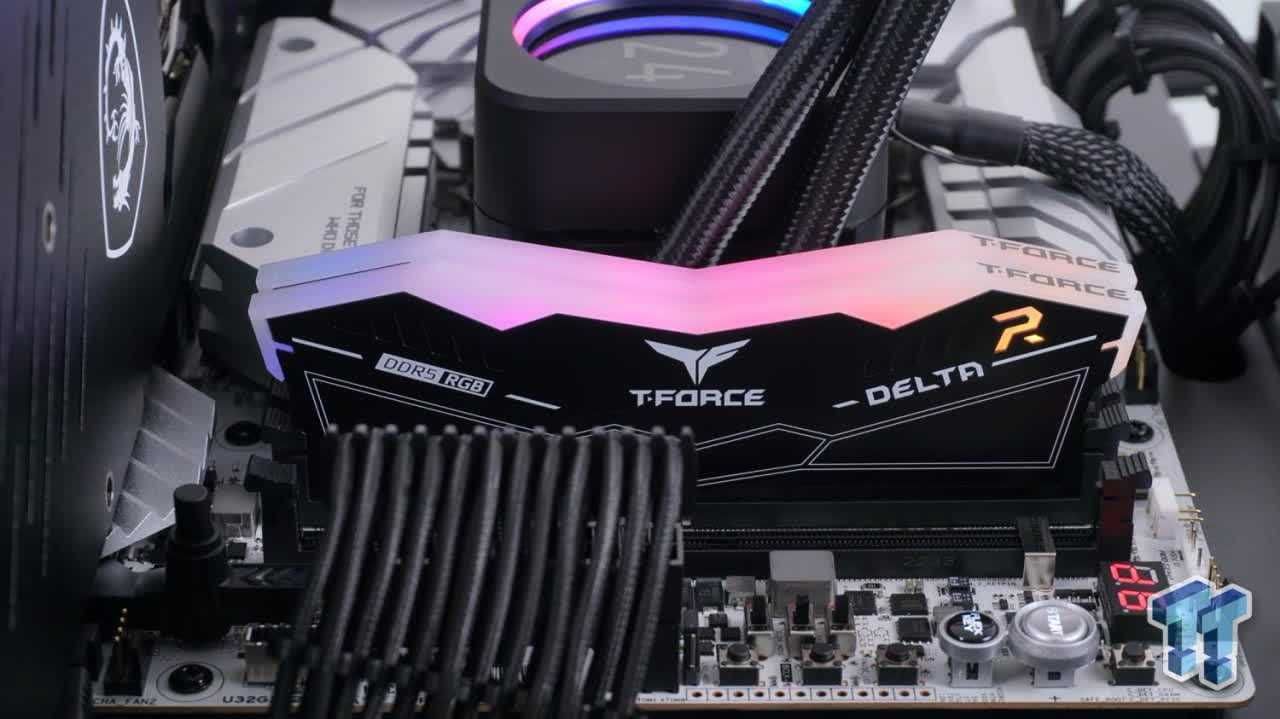 DDR5 t-force delta rgb 32gb (2*16gb). NEW!