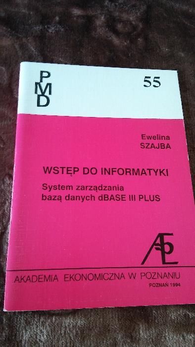 wstęp do informatyki 4 książki AE Poznań