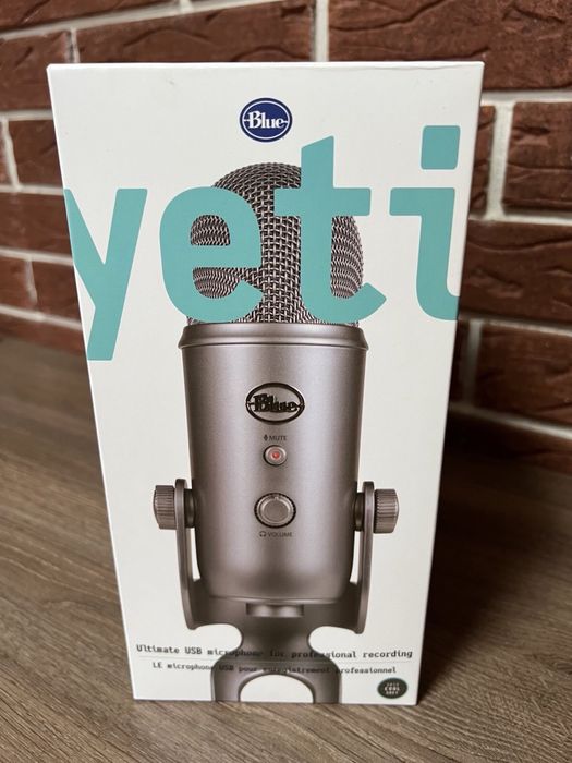 Мікрофон студійний Blue Yeti