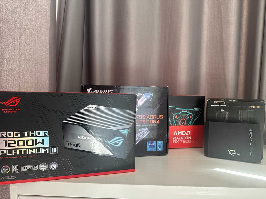 Ігровий ПК преміум  Be quiet i7 13700k Z790 RAM 32gb ASUS  Thor 1200W