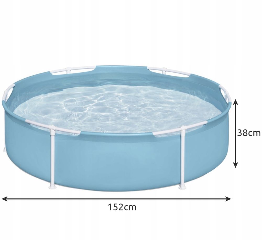 bestway 56283 basen stelażowy 152x38 My First Pool Gwarancja