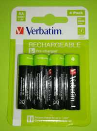 Аккумуляторы Verbatim 2500 Mah AA пальчиковые