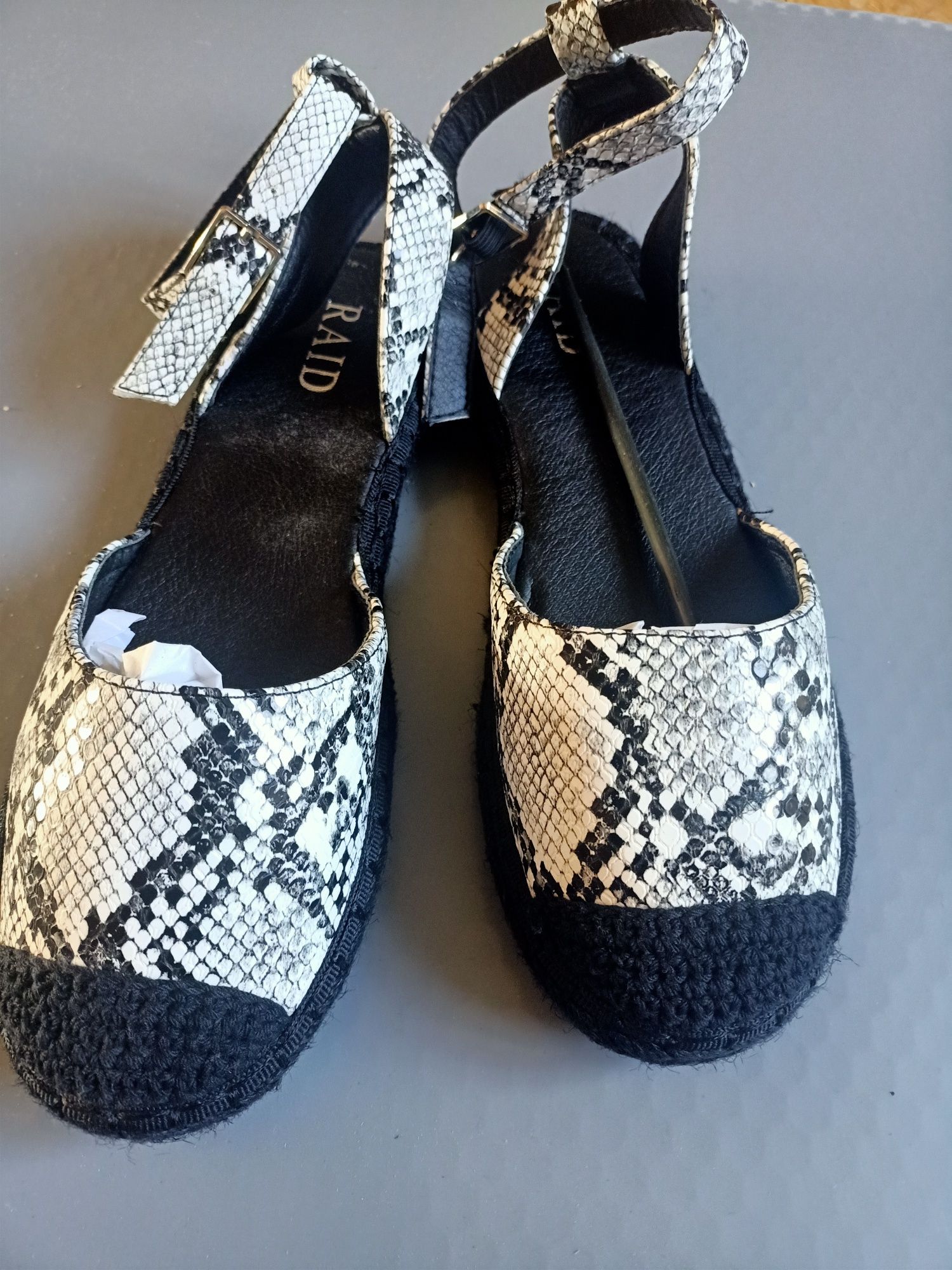 Buty RAID,r.38 ,nowe , Zalando,baleriny, pantera,espadryle