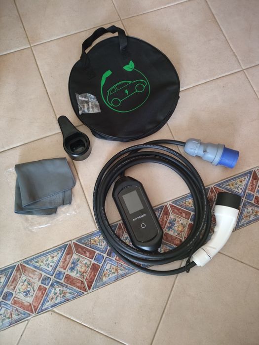 EVSE cabo para carregamento de veículos eléctricos type 2 até 32A