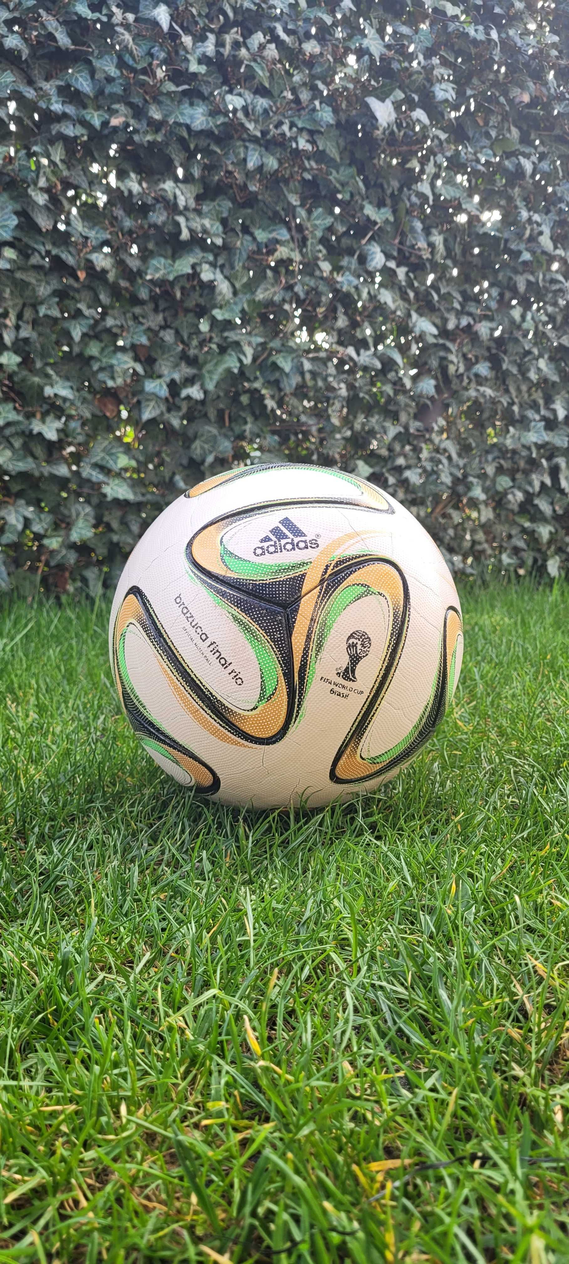 Piłka meczowa Adidas OMB Brazuca Final Rio 2014 Official Match Ball